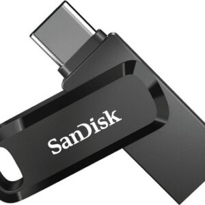 Refurbished SanDisk DUAL DRIVE GO 32 OTG Drive Compatible with Laptop, Desktop Computer, Mobile USB 3.1 Plastic Case  (Black, Type A to Type C)