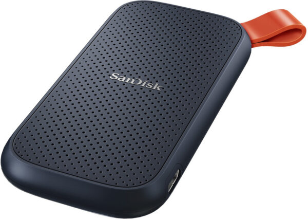 Refurbished SanDisk E30 Type C Enabled / USB 3.2 1 TB External Solid State Drive (SSD)  (Black) - Image 2