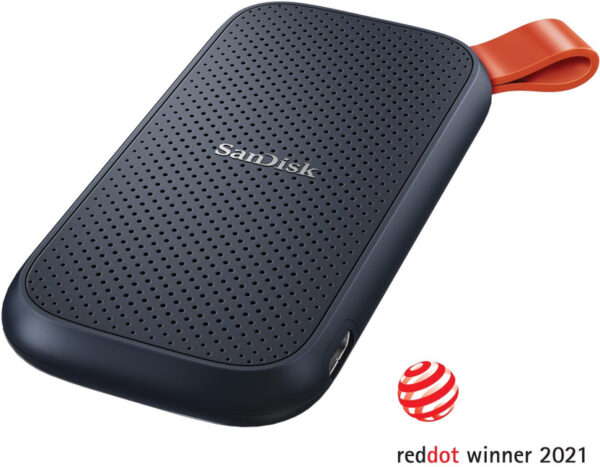 Refurbished SanDisk E30 Type C Enabled / USB 3.2 1 TB External Solid State Drive (SSD)  (Black) - Image 4